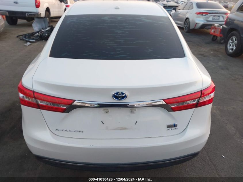 VIN 4T1BD1EB3FU040955 2015 Toyota Avalon, Hybrid Xl... no.16