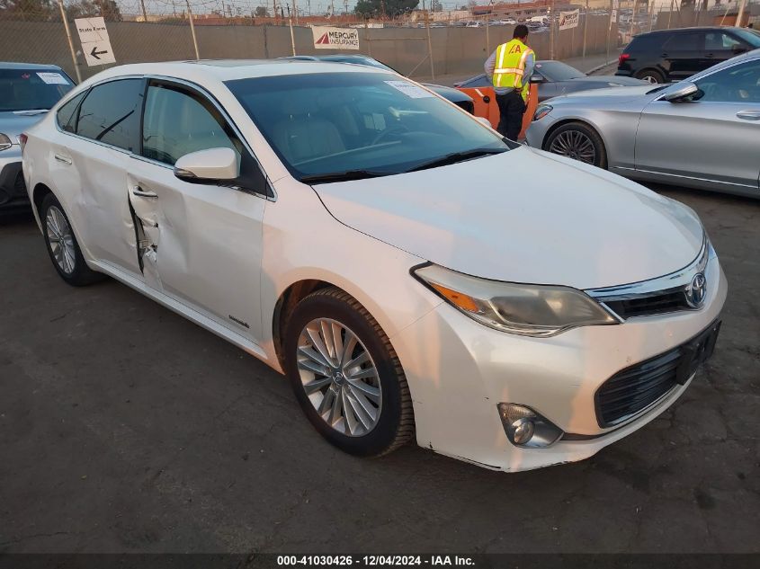 VIN 4T1BD1EB3FU040955 2015 Toyota Avalon, Hybrid Xl... no.1