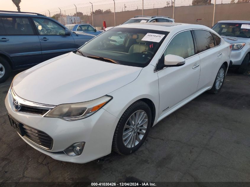 VIN 4T1BD1EB3FU040955 2015 Toyota Avalon, Hybrid Xl... no.2