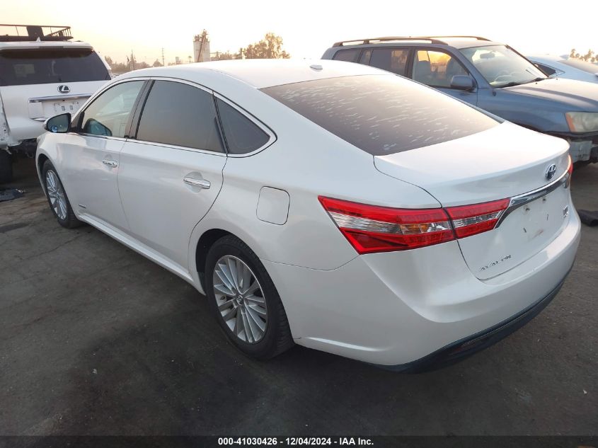 VIN 4T1BD1EB3FU040955 2015 Toyota Avalon, Hybrid Xl... no.3