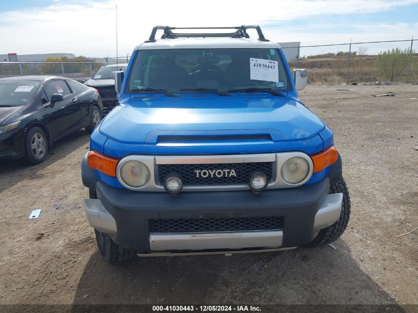 2007 Toyota Fj Cruiser VIN: JTEBU11F770011640 Lot: 41030443