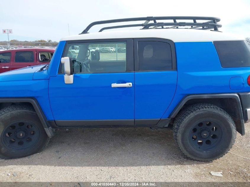 2007 Toyota Fj Cruiser VIN: JTEBU11F770011640 Lot: 41030443