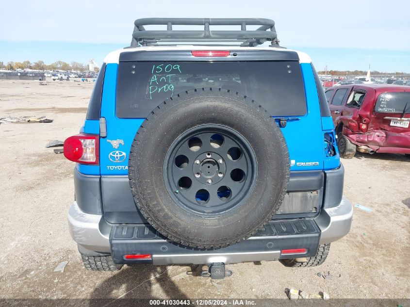 2007 Toyota Fj Cruiser VIN: JTEBU11F770011640 Lot: 41030443