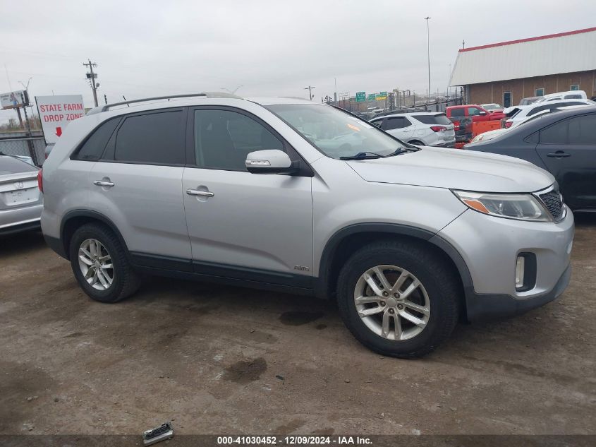 2015 Kia Sorento Lx VIN: 5XYKTCA66FG600724 Lot: 41030452