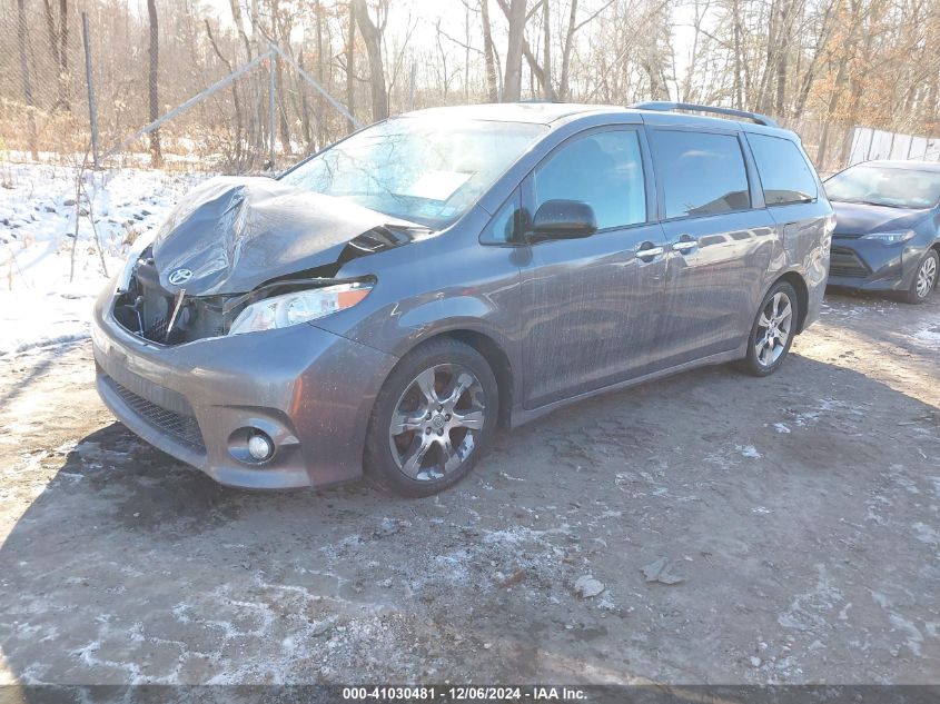 VIN 5TDXK3DC2DS359528 2013 TOYOTA SIENNA no.2