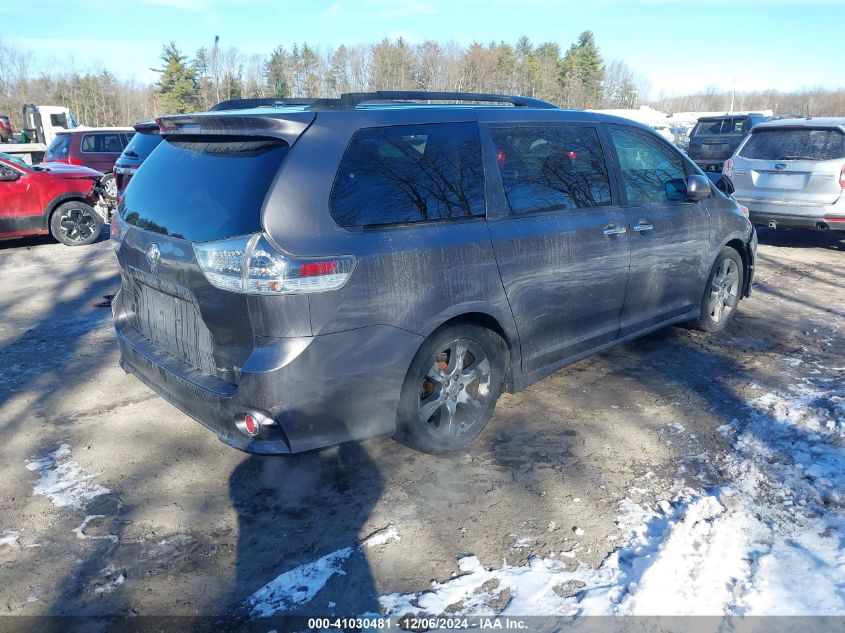 VIN 5TDXK3DC2DS359528 2013 TOYOTA SIENNA no.4