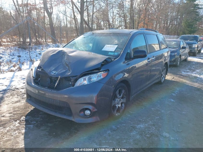 VIN 5TDXK3DC2DS359528 2013 TOYOTA SIENNA no.6