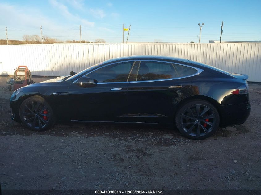 2019 Tesla Model S 100D/Long Range/P100D/Performance VIN: 5YJSA1E45KF344368 Lot: 41030613