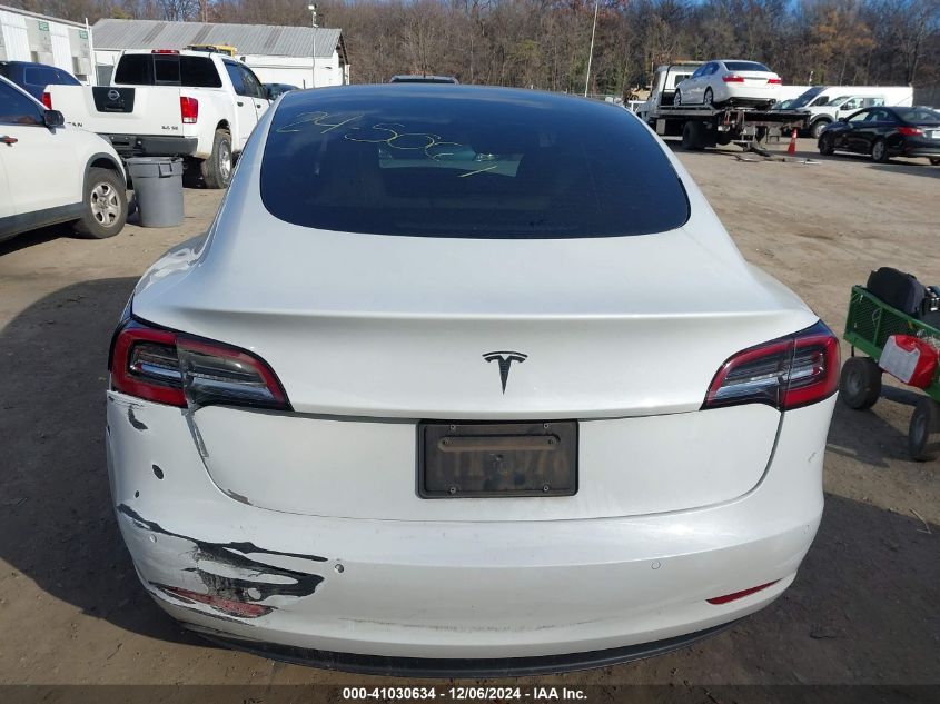 2022 Tesla Model 3 Rear-Wheel Drive VIN: 5YJ3E1EA5NF111173 Lot: 41030634