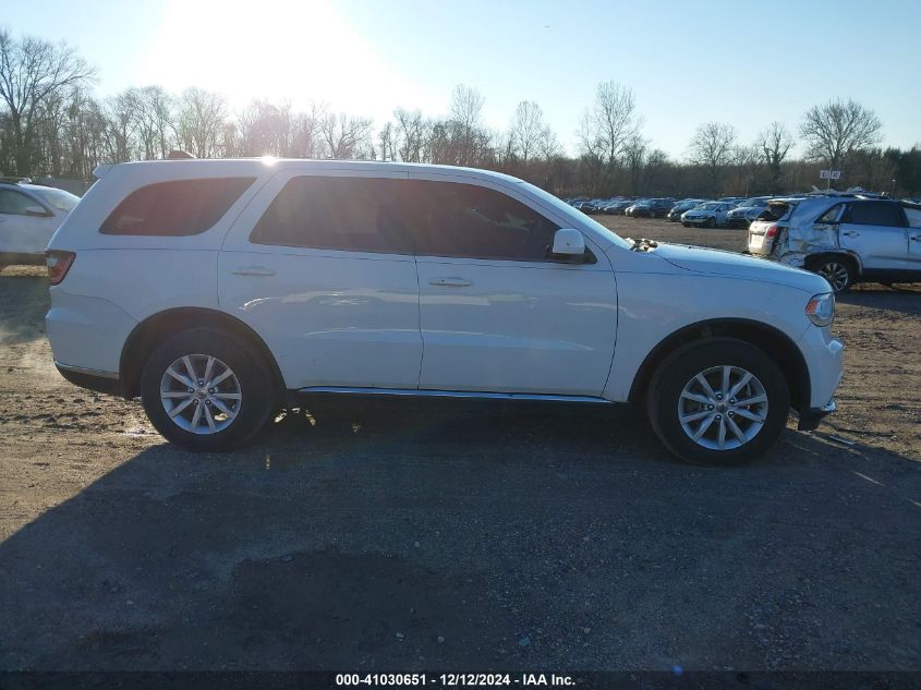 2019 Dodge Durango Sxt Awd VIN: 1C4RDJAG2KC599546 Lot: 41310112