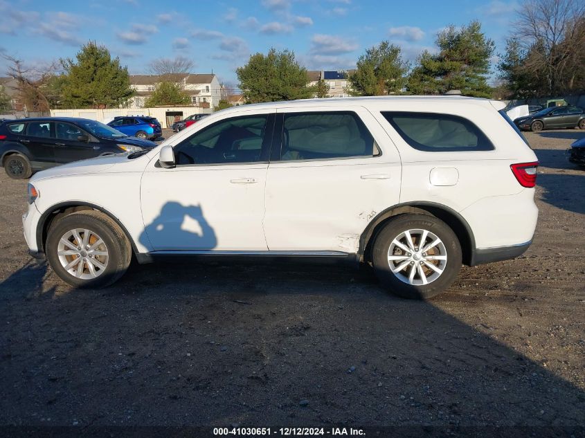 2019 Dodge Durango Sxt Awd VIN: 1C4RDJAG2KC599546 Lot: 41310112