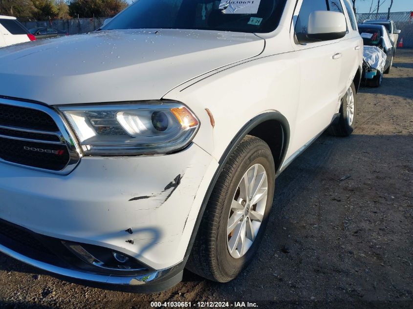 2019 Dodge Durango Sxt Awd VIN: 1C4RDJAG2KC599546 Lot: 41310112