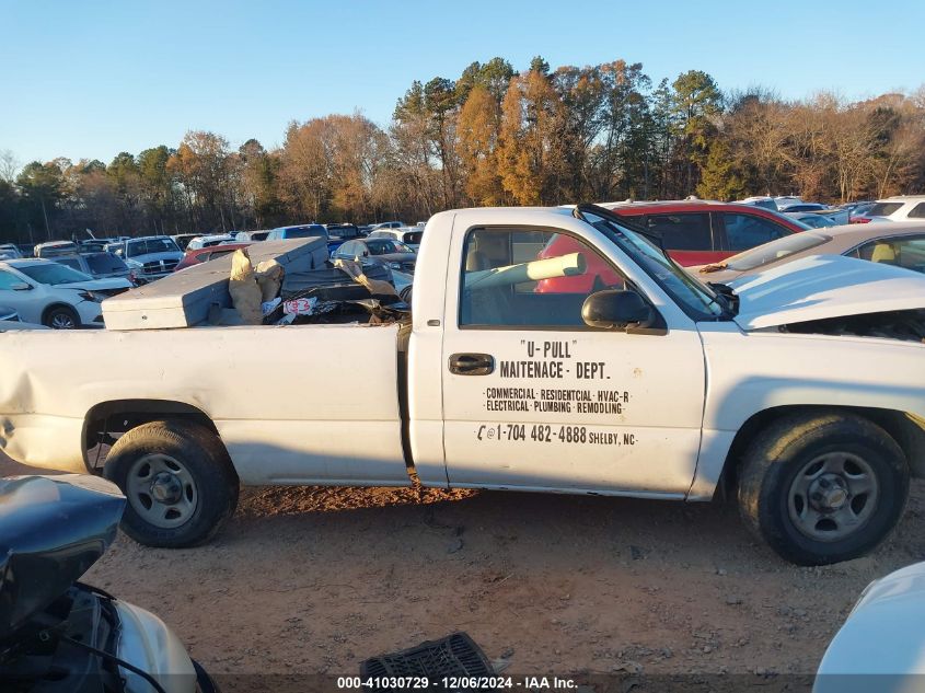 2004 Chevrolet Silverado 1500 Work Truck VIN: 1GCEC14XX4Z288962 Lot: 41030729