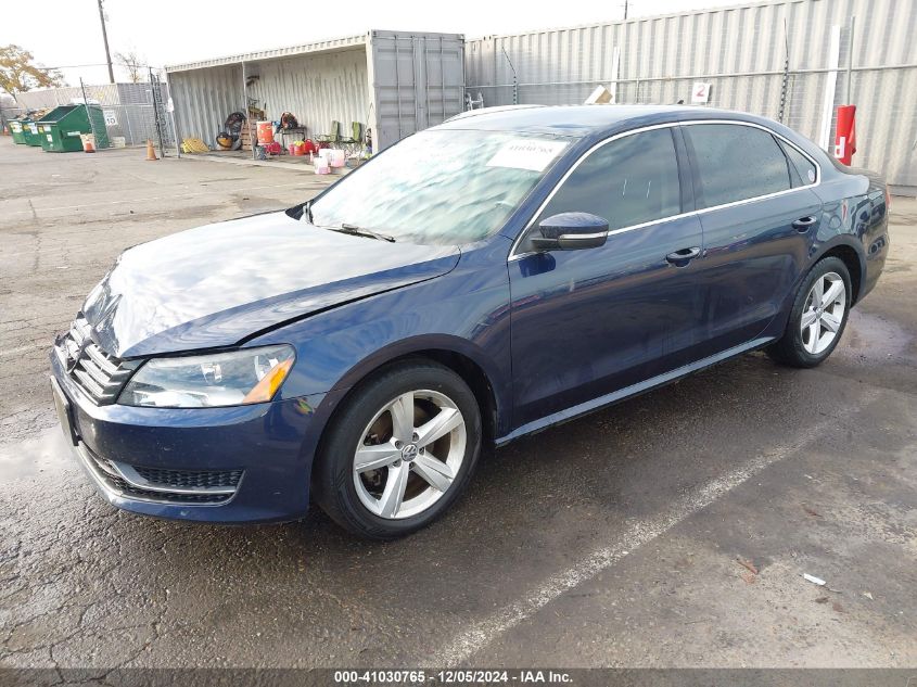 VIN 1VWBV7A33FC082838 2015 Volkswagen Passat, 2.0L... no.2