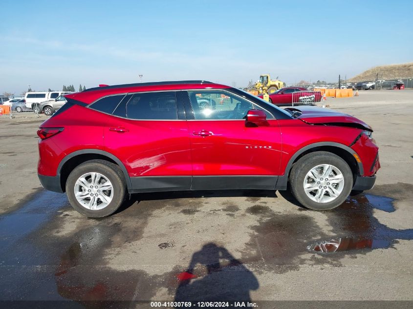 2022 Chevrolet Blazer Fwd 2Lt VIN: 3GNKBCR42NS141248 Lot: 41030769