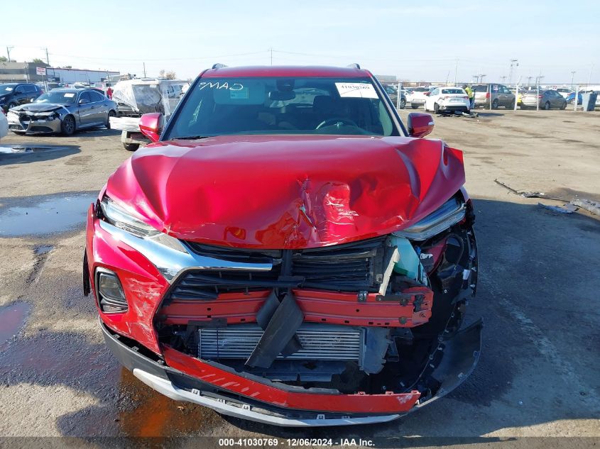 2022 Chevrolet Blazer Fwd 2Lt VIN: 3GNKBCR42NS141248 Lot: 41030769