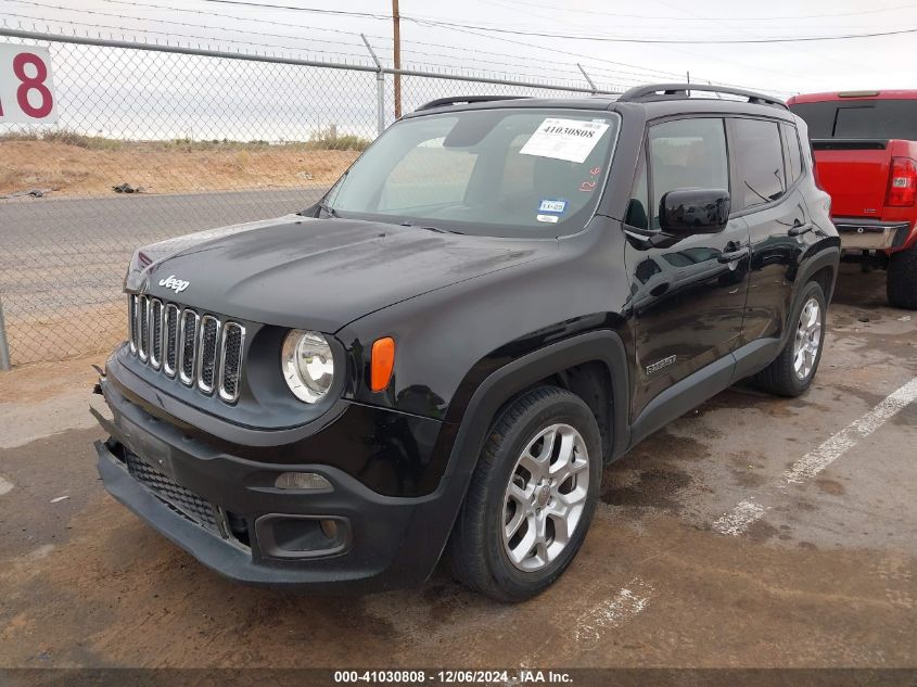 VIN ZACCJABT0GPC61771 2016 Jeep Renegade, Latitude no.2