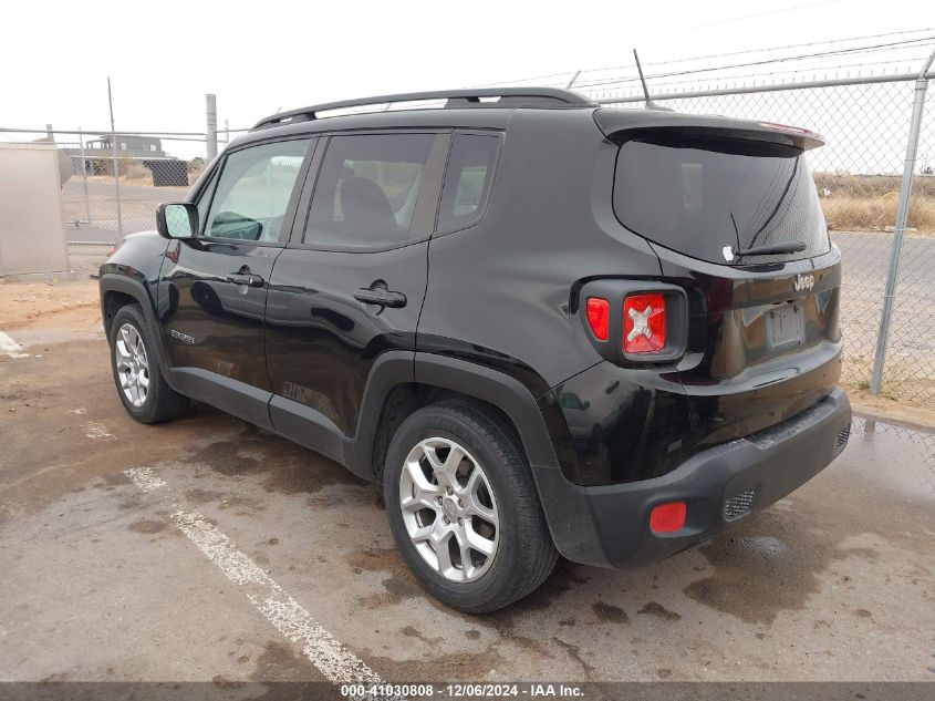 VIN ZACCJABT0GPC61771 2016 Jeep Renegade, Latitude no.3