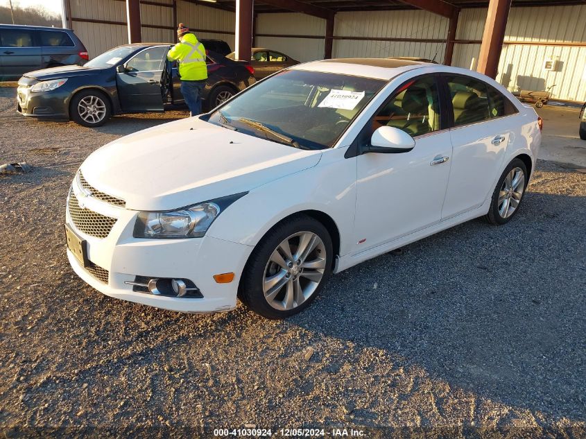 VIN 1G1PG5SB2E7240955 2014 Chevrolet Cruze, Ltz no.2