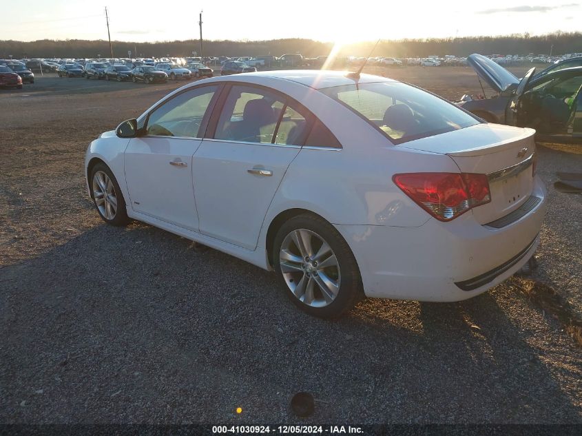 VIN 1G1PG5SB2E7240955 2014 Chevrolet Cruze, Ltz no.3