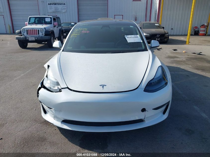 2023 Tesla Model 3 Rear-Wheel Drive VIN: 5YJ3E1EA3PF565747 Lot: 41031088