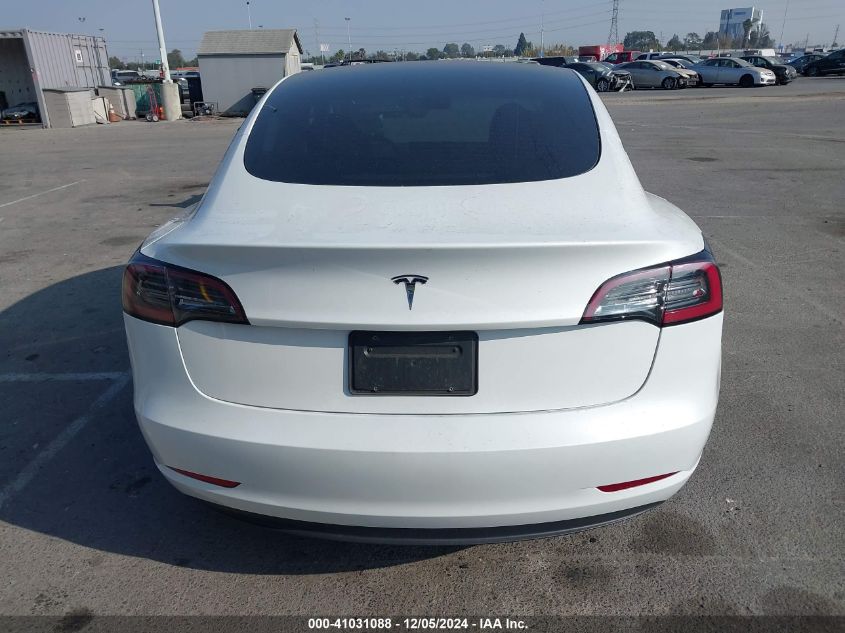 2023 Tesla Model 3 Rear-Wheel Drive VIN: 5YJ3E1EA3PF565747 Lot: 41031088