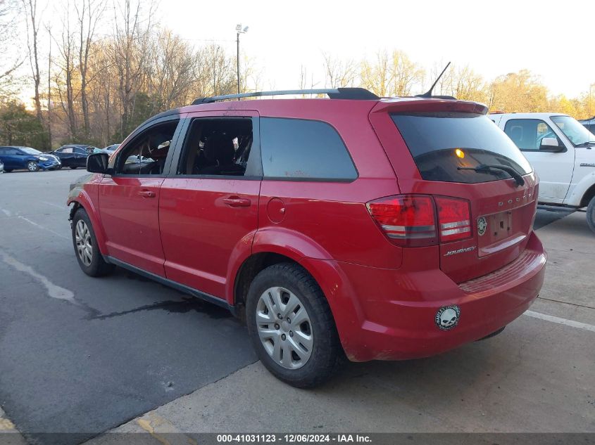 VIN 3C4PDCAB9HT577547 2017 Dodge Journey, SE no.3