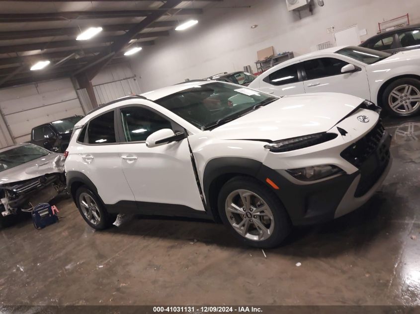 2022 Hyundai Kona Sel VIN: KM8K6CAB5NU804444 Lot: 41031131