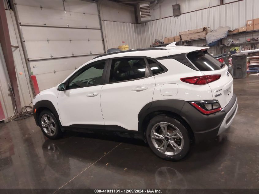 2022 Hyundai Kona Sel VIN: KM8K6CAB5NU804444 Lot: 41031131