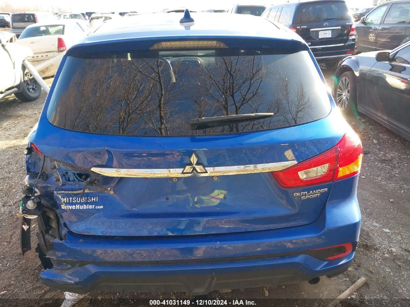 2019 Mitsubishi Outlander Sport 2.0 Es VIN: JA4AP3AU2KU026236 Lot: 41031149