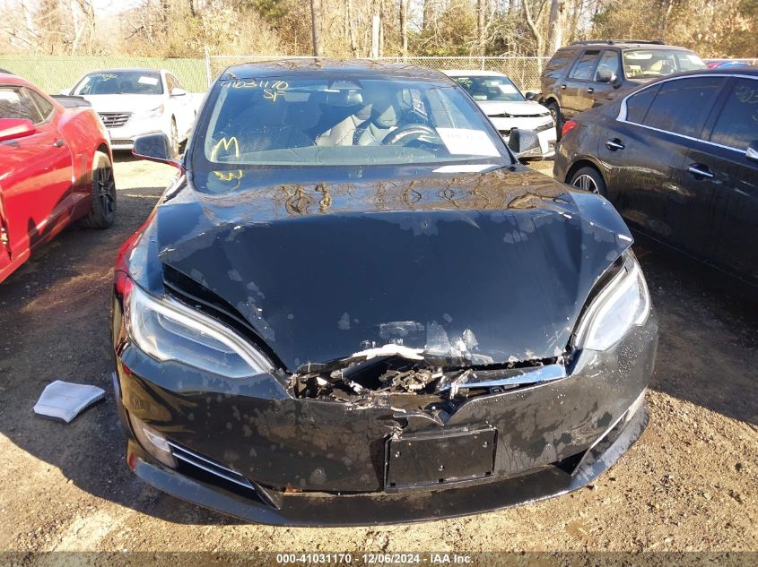 2018 Tesla Model S 100D/75D/P100D VIN: 5YJSA1E24JF246056 Lot: 41031170