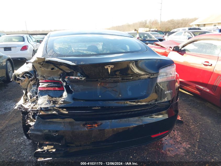 2018 Tesla Model S 100D/75D/P100D VIN: 5YJSA1E24JF246056 Lot: 41031170