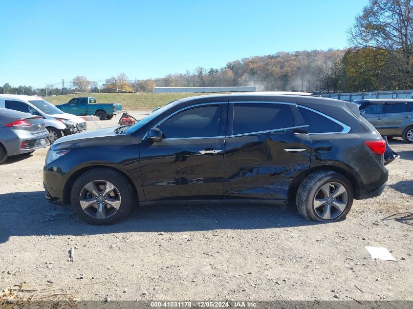 VIN 5FRYD4H22GB029451 2016 Acura MDX, Acurawatch Pl... no.14