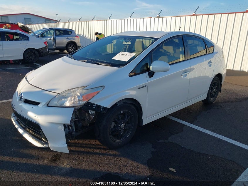 2012 TOYOTA PRIUS VIN: JTDKN3DU8C5455064