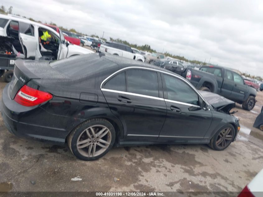 VIN WDDGF8AB0EG235224 2014 MERCEDES-BENZ C 300 no.13