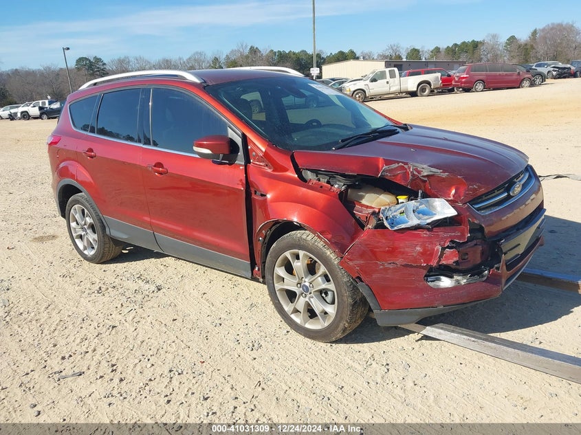 Vin: 1fmcu9j92eud35551, lot: 41521235, ford escape titanium 2014 img_1