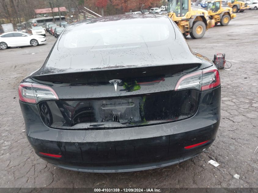 2019 Tesla Model 3 Long Range/Performance VIN: 5YJ3E1EB3KF385024 Lot: 41031359