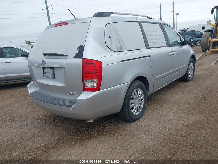 Vin: kndmg4c73c6454225, lot: 41521362, kia sedona lx 20124