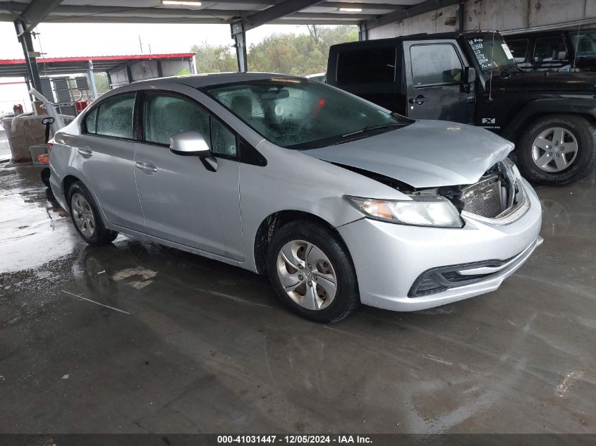 VIN 2HGFB2F55DH540966 2013 Honda Civic, LX no.1