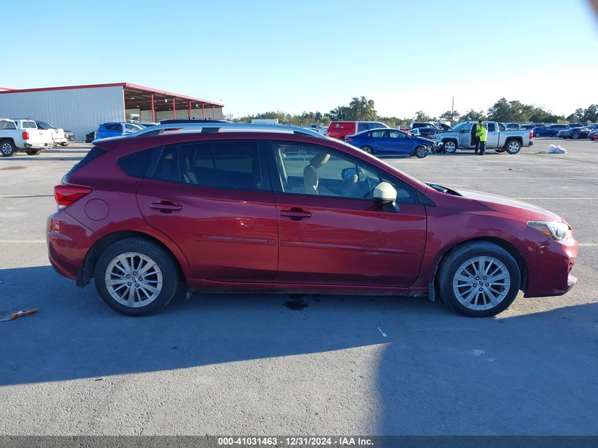 2018 SUBARU IMPREZA VIN: 4S3GTAD62J3751062
