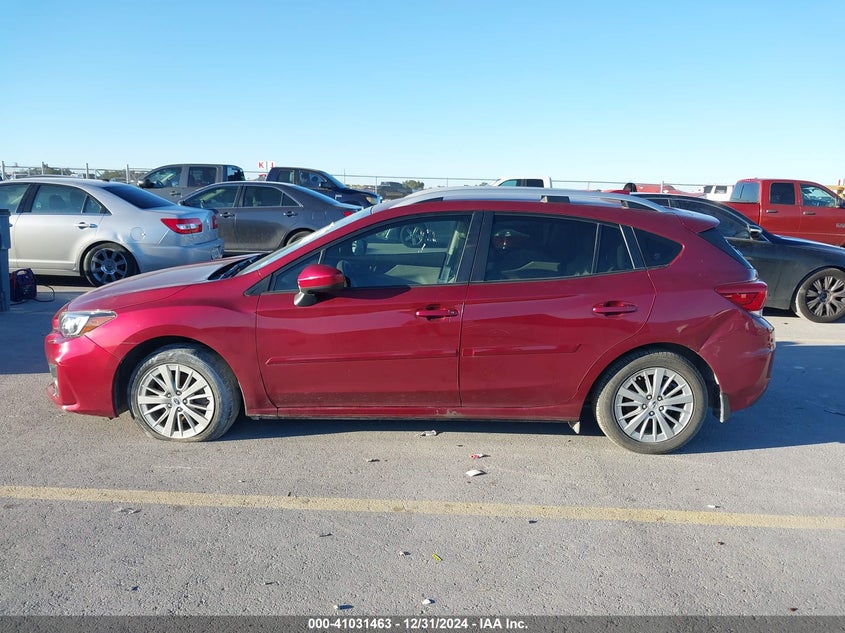 2018 SUBARU IMPREZA VIN: 4S3GTAD62J3751062