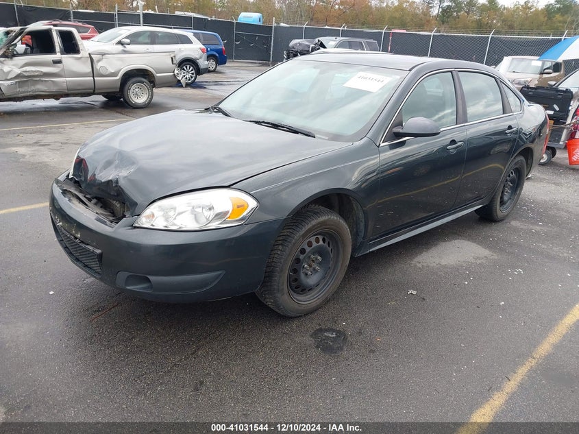 2014 CHEVROLET IMPALA LIMITED POLICE - 2G1WD5E39E1180808