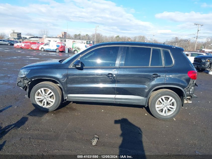 2014 VOLKSWAGEN TIGUAN S - WVGAV3AX8EW616452