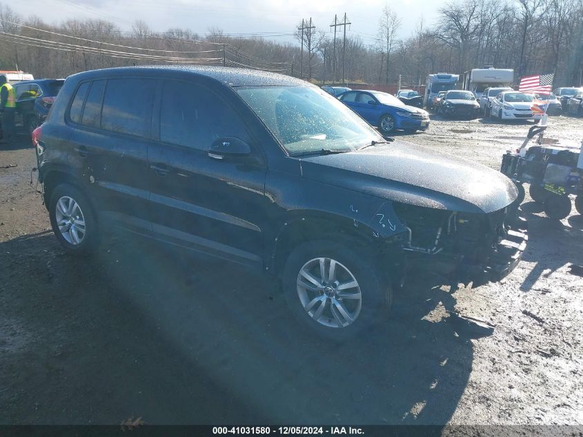 2014 VOLKSWAGEN TIGUAN S - WVGAV3AX8EW616452