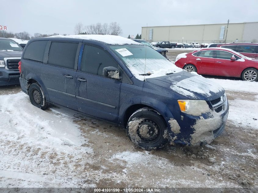 VIN 2C4RDGBG6DR586388 2013 DODGE GRAND CARAVAN no.1