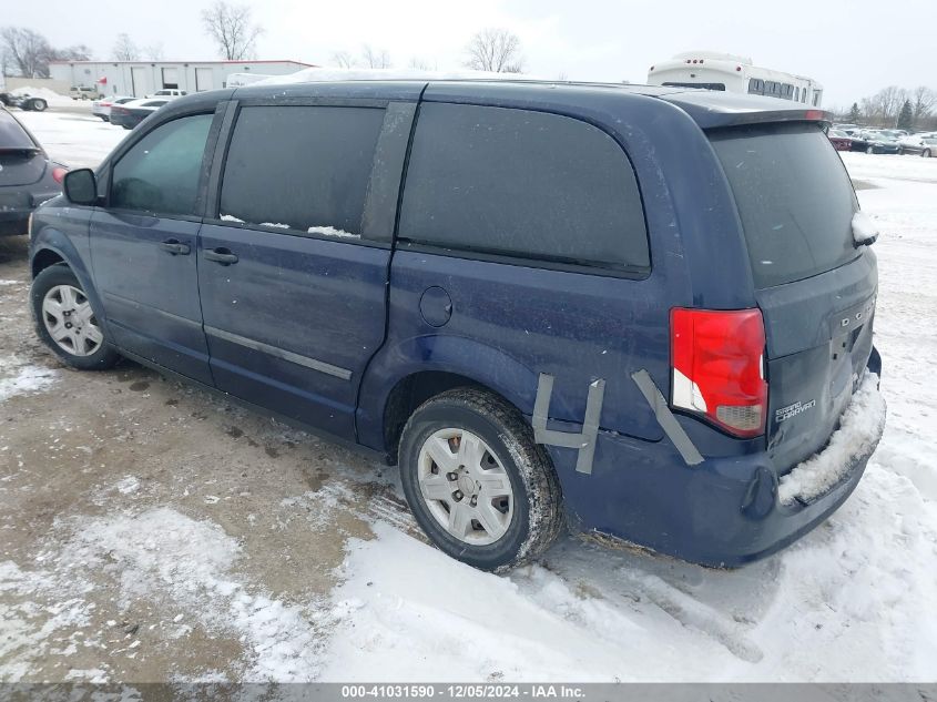 VIN 2C4RDGBG6DR586388 2013 DODGE GRAND CARAVAN no.3