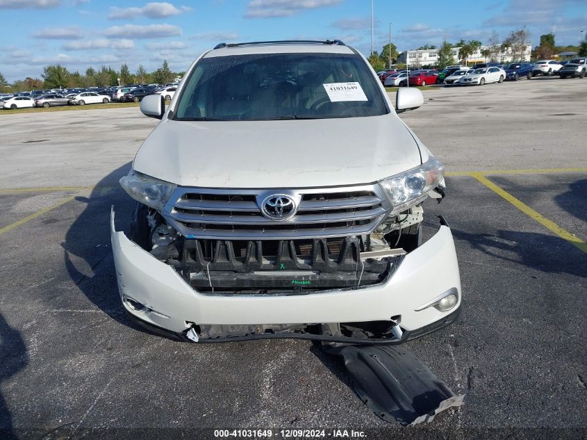 2012 Toyota Highlander Limited V6 VIN: 5TDYK3EH3CS065911 Lot: 41031649