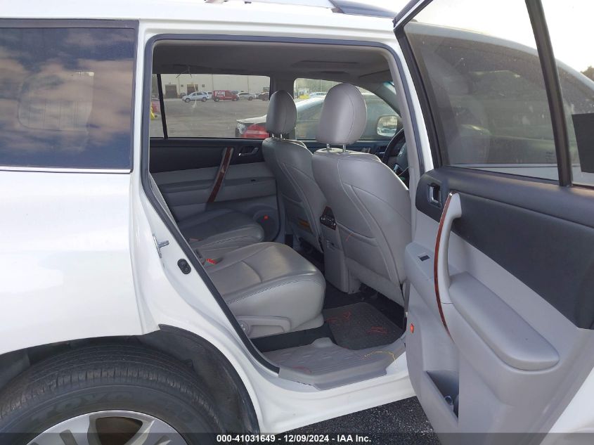 2012 Toyota Highlander Limited V6 VIN: 5TDYK3EH3CS065911 Lot: 41031649