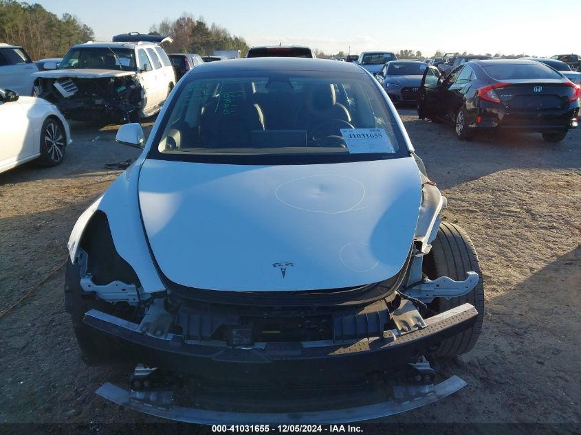 2021 Tesla Model 3 Standard Range Plus Rear-Wheel Drive VIN: 5YJ3E1EA7MF861009 Lot: 41031655