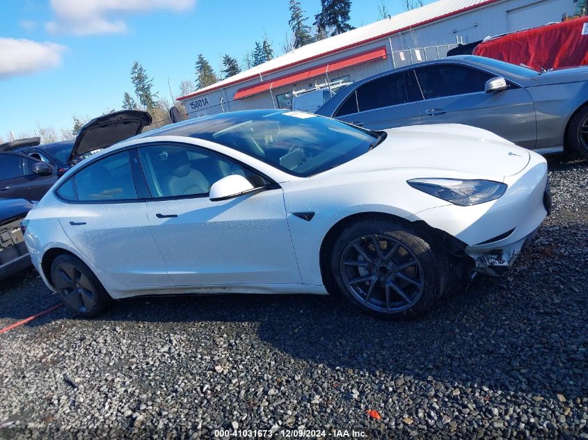 2023 TESLA MODEL 3 REAR-WHEEL DRIVE - 5YJ3E1EA2PF474243